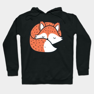 Orange Fox Hoodie